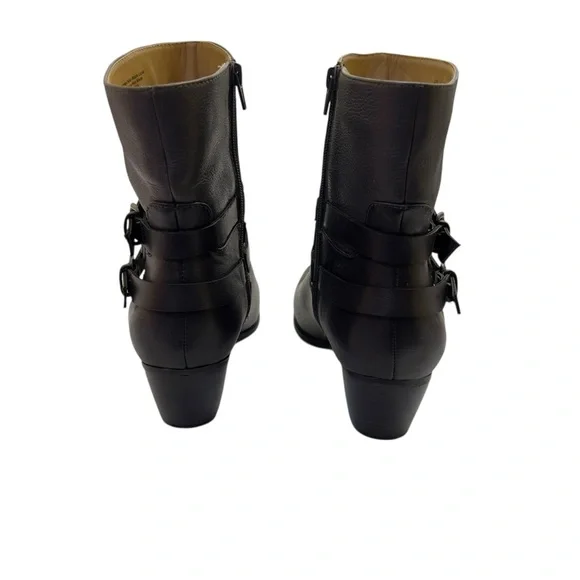 Naturalizer “Katrina” Dark Grey Ankle Boots Women’s Size 11M – Buckle Strap - Picture 8 of 16